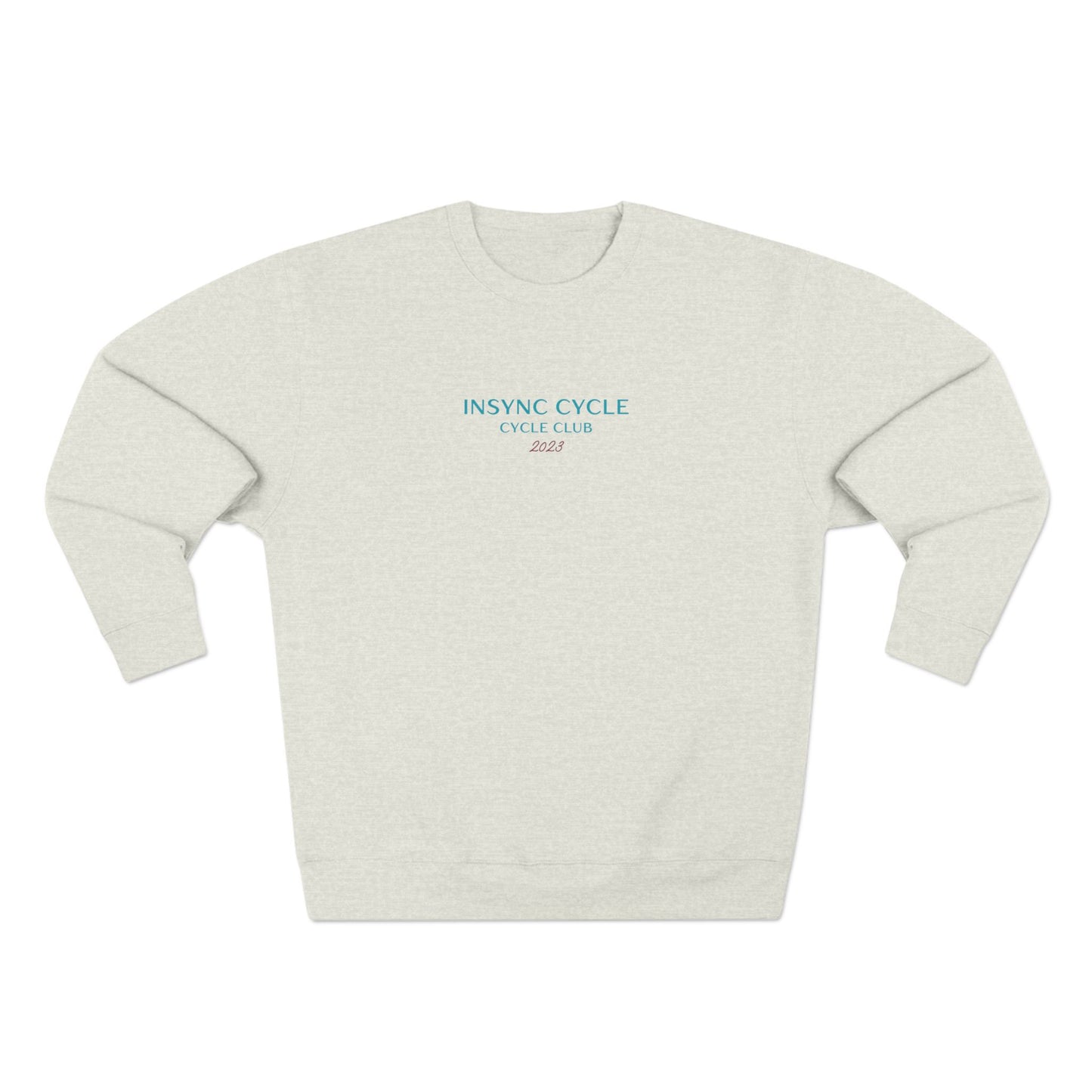 New Jersey Cycle Club Crewneck Sweatshirt — "Life's Better" Bicycle Graphic