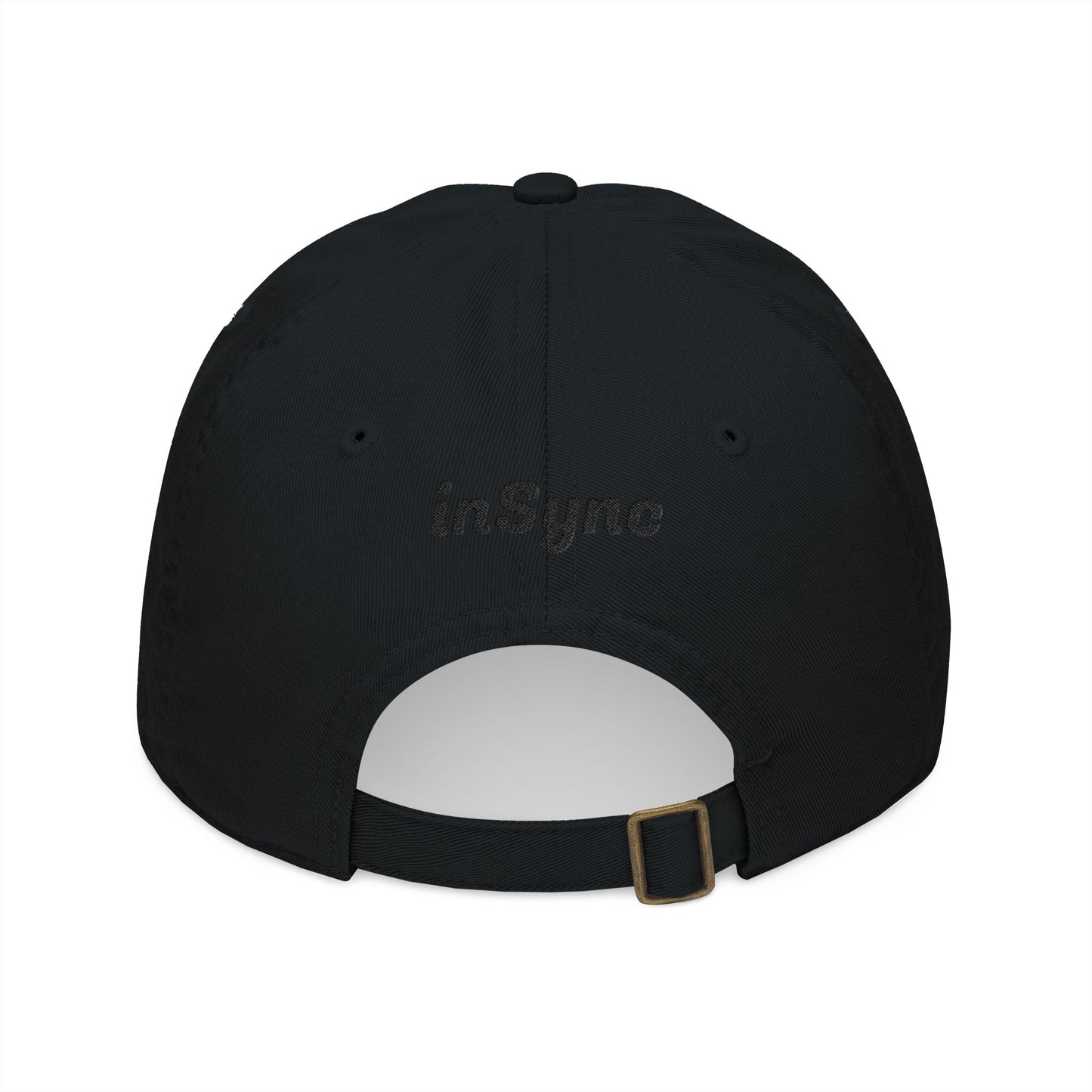 Organic Embroidered Baseball Cap — InSync Music & Fitness Icons