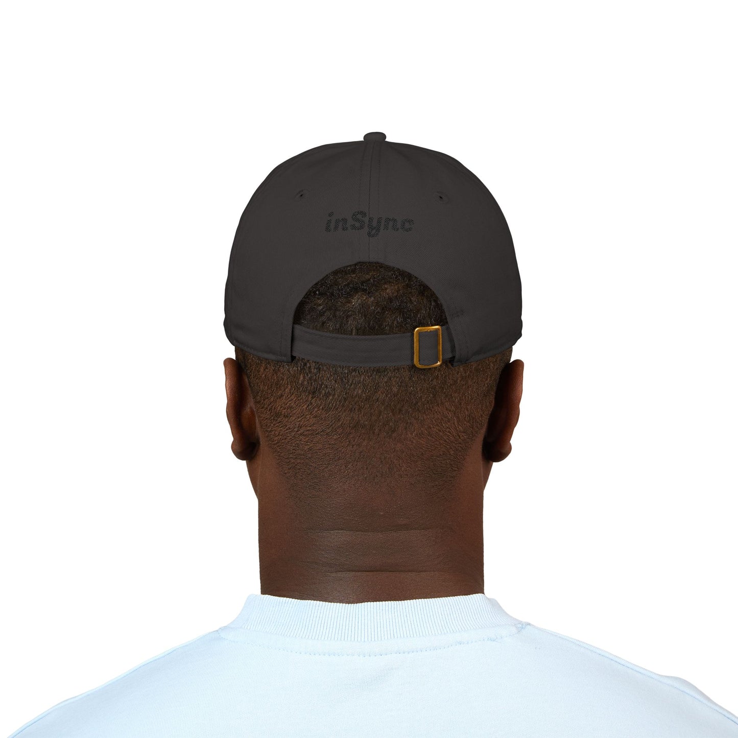 Organic Embroidered Baseball Cap — InSync Music & Fitness Icons